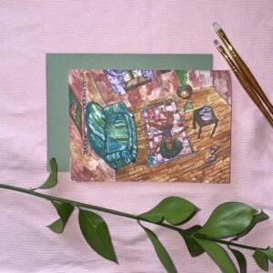 Happy Birthday Card - Greedy Girl